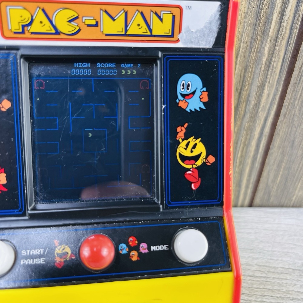 Pac-Man Retro Mini Arcade Machine Bandai Namco 2019 Tested Working - Picture 11 of 16